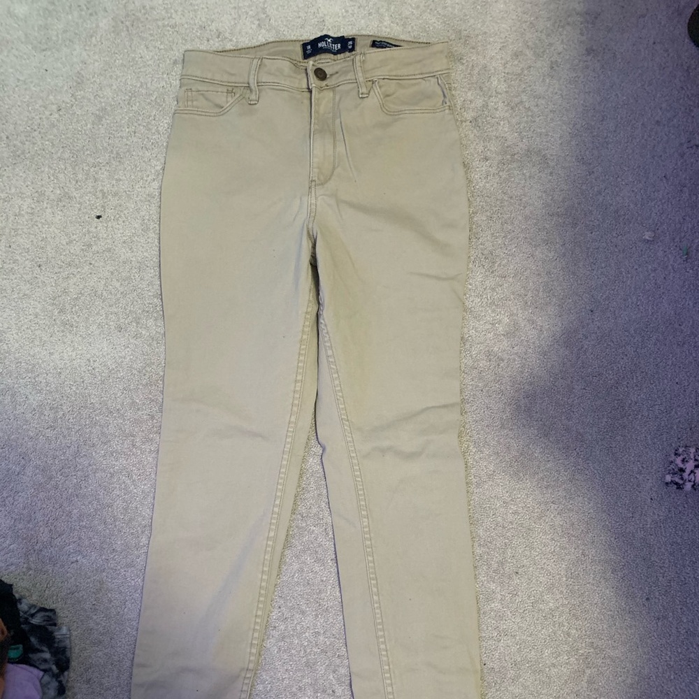 Hollister tan jeans